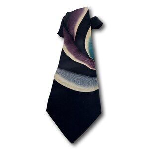 Robert Daskal Hand Painted Silk Tie